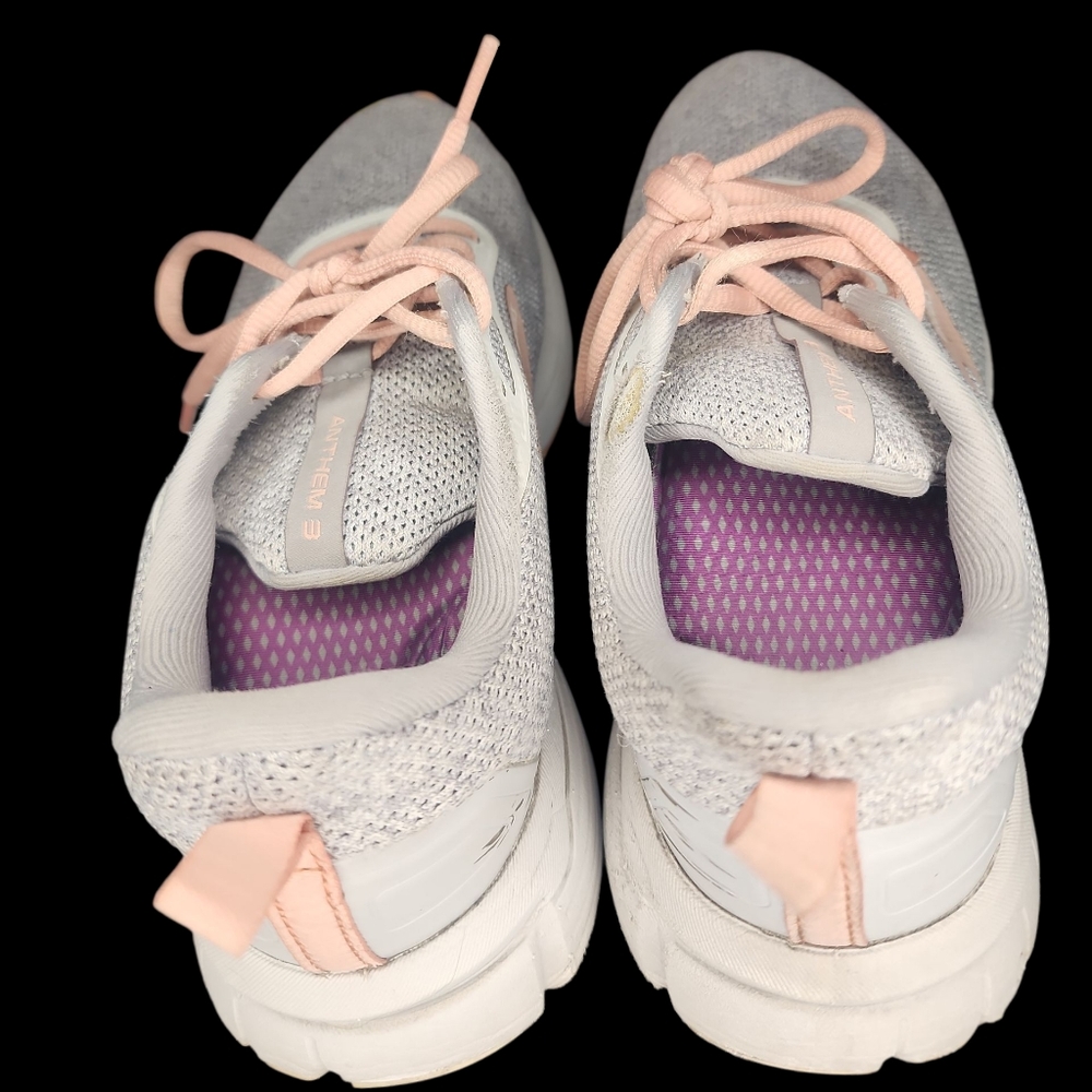 Brooks Anthem 3 Women's Athletic Shoes in Gray and Light Pink 7.5 - Picture 4 of 6